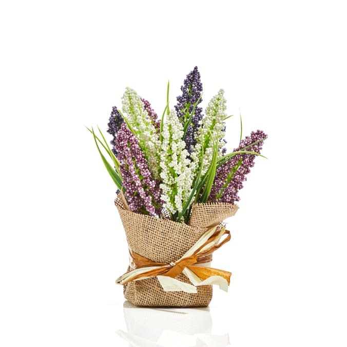 The Lifestyle Edit Hyacinth In Hessian