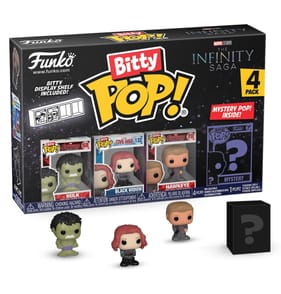 Funko Bitty Pop Marvel The Infinity Saga 4pk - Hulk, Black Widow, Hawkeye and A Surprise Mystery Mini Figure