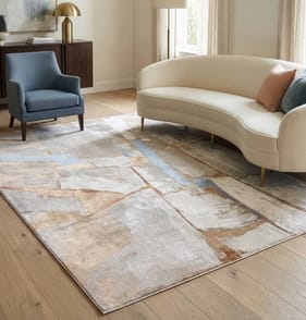 Asiatic Miro Shapes Rug Metallic MI03