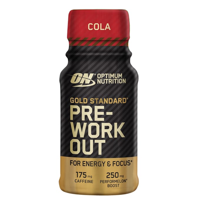 Optimum Nutrition: Gold Standard Pre-Workout Energy Shot 12 Pack - Cola