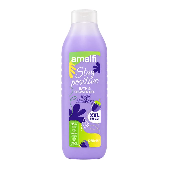  Amalfi Bath & Shower Gel XXL - Wild Blackberry  