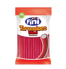 Fini Tornadoes Filled Strawberry 180g