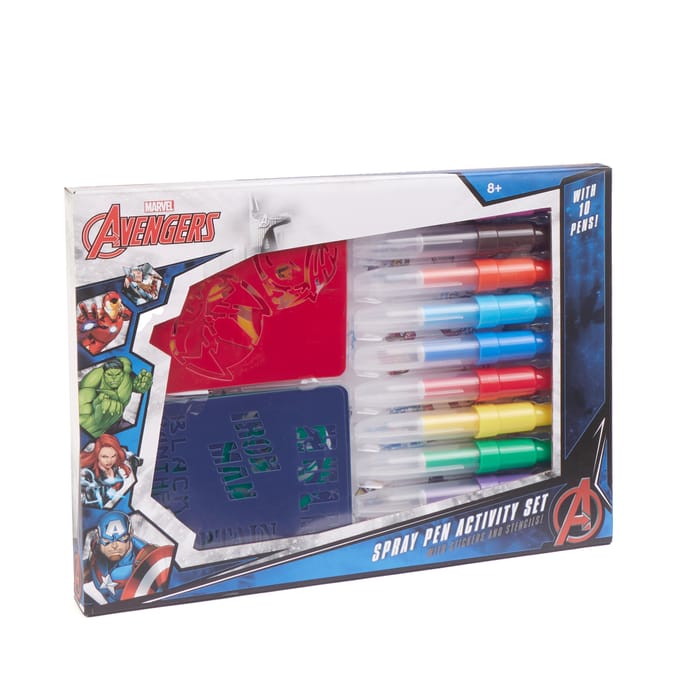 Marvel Avengers Spray Pen Activity Set