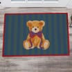 Festive Feeling Washable Door Mat - Bear