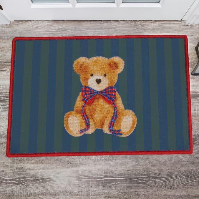Festive Feeling Washable Door Mat - Bear