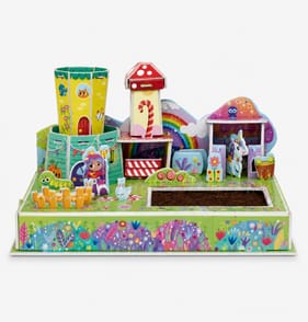 Puzzle & Grow Unicorn Garden 3D Puzzle Set