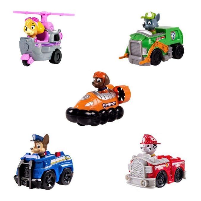 Paw Patrol Mini Vehicle Racers - Assorted