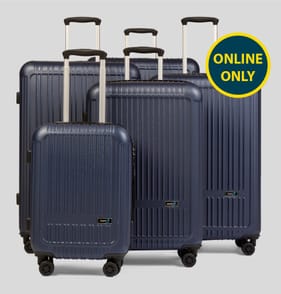 Super 5 Little Venice Hard Shell Suitcase Set of 5 - Navy