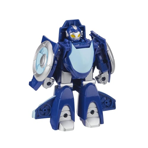 Transformers Rescue Bots Academy Rescan E8109 – Action Figure Hot Shot Trasformabile 13 Cm
