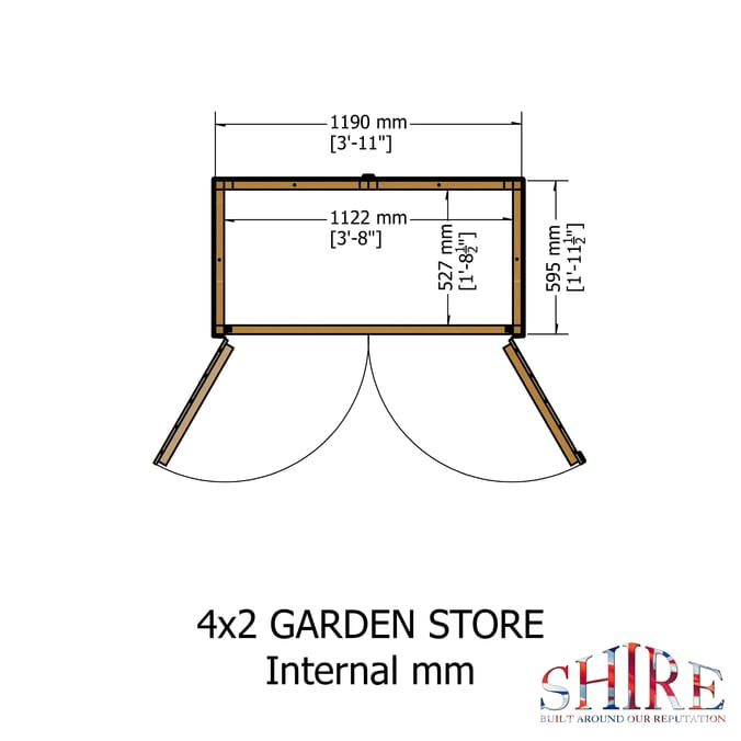 Shire Garden Store 4x2