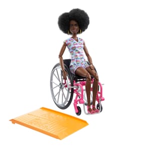 Barbie Doll With Wheelchair and Ramp