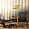 Dillan Stripe Wallpaper 12761 - Cream/Gold
