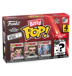  Funko Bitty Pop WWE 4pk -  Razor Ramon, Diesel, Rey Mysterio, and a Mystery Bitty Pop! Figure