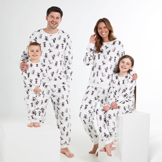 Mens Minnie & Mickey Pyjamas