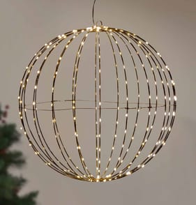 Prestige Mains Operated LED Metal Sphere 60cm