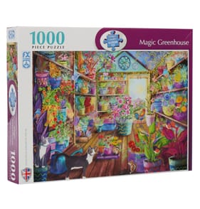 1000 Piece Puzzle - Magic Greenhouse