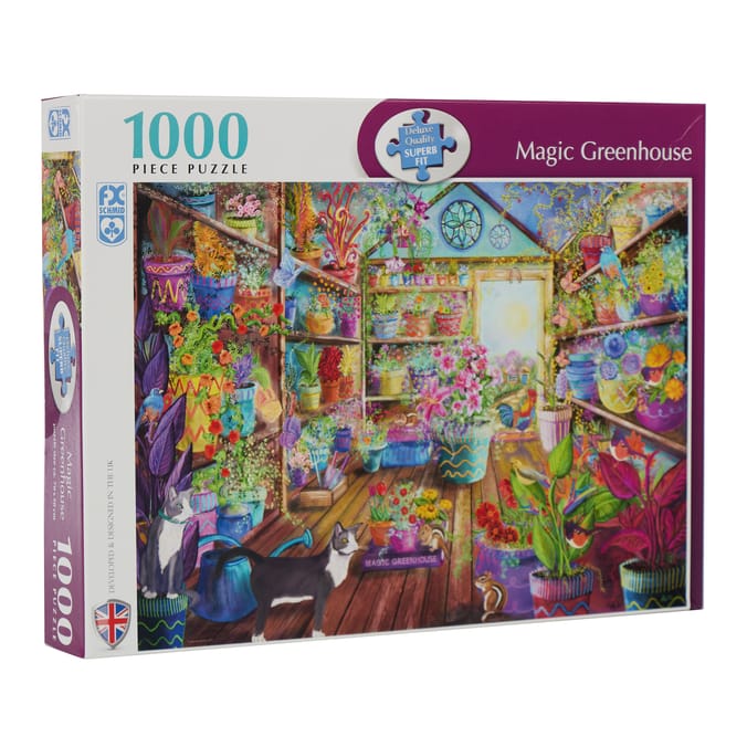  1000 Piece Puzzle - Magic Greenhouse