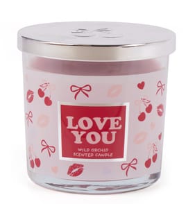 Love You Scented Candle 350g - Wild Orchid