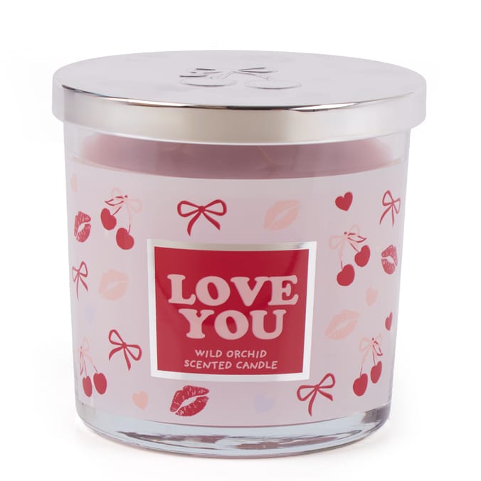 Love You Scented Candle 350g - Wild Orchid 