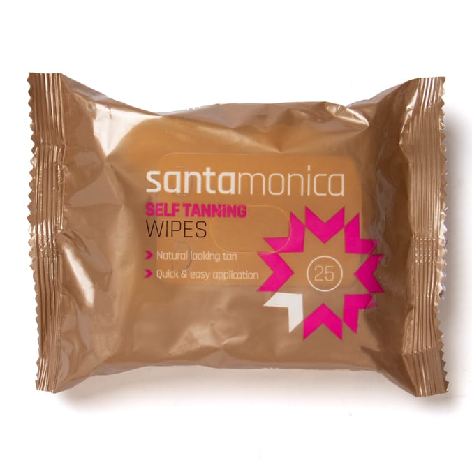 Santa Monica Self Tanning Wipes 25 Pack