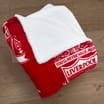 Liverpool FC YNWA Sherpa Fleece Blanket