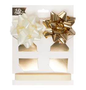 Lets Party Gift Tag Set - Gold