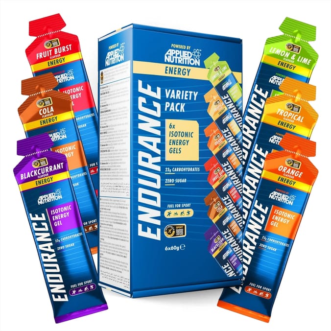 Applied Nutrition Isotonic Energy Gels Variety Pack 6x 60g