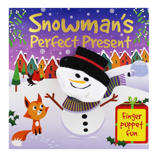 Finger Puppet Fun - Snowman's Perfect Present