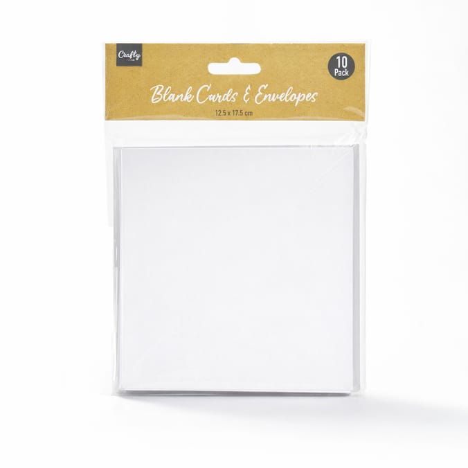Blank Cards & Envelopes 10 Pack