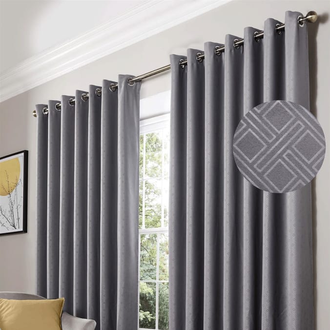 Alan Symonds Diamond Blackout Curtains