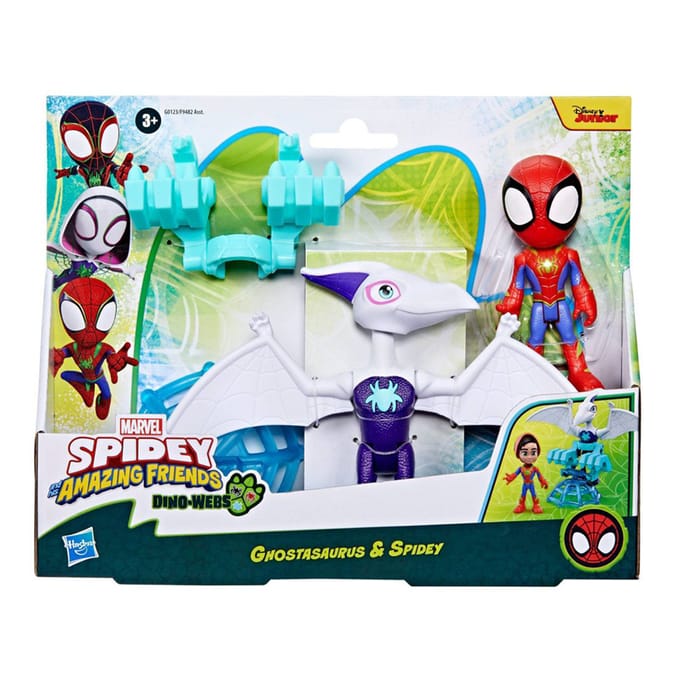 Marvel Spidey And His Amazing Friends Dino-Webs - Ghostasaurus & Spidey