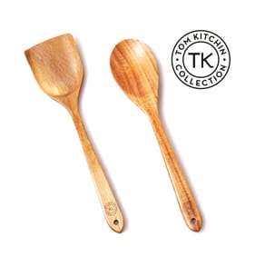 Tom Kitchin Acacia Spatula & Spoon