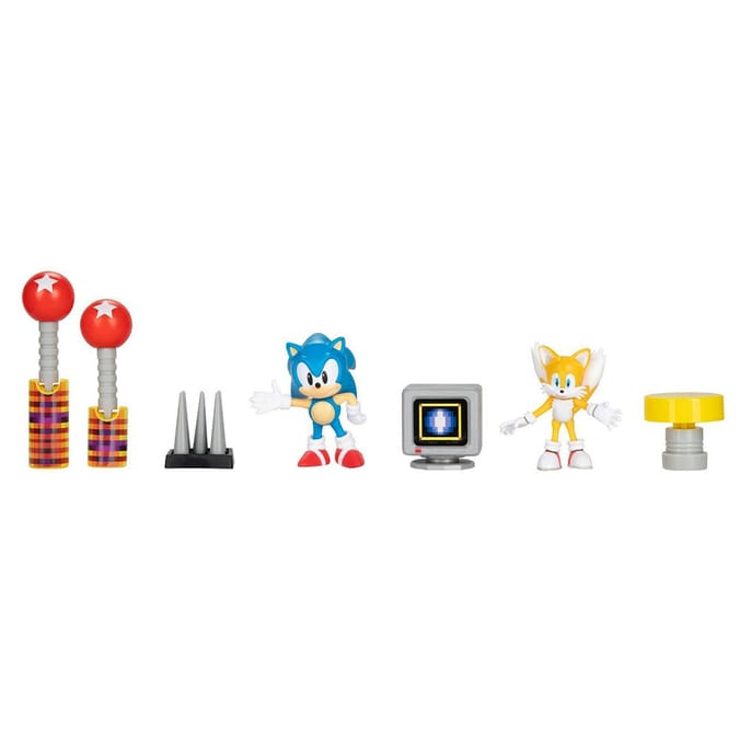 Sonic The Hedgehog 30th Anniversary Diorama Set