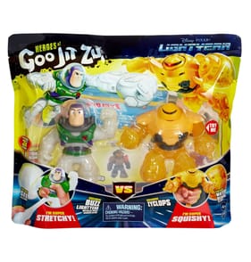 Heroes of Goo Jit Zu Lightyear Hero Pack - Buzz Lightyear vs Zyclops