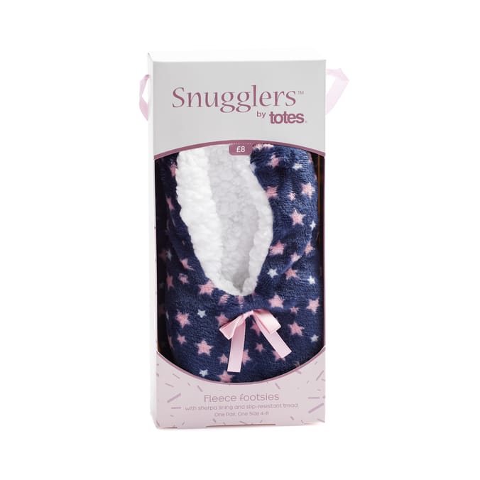 Snugglers Fleece Footsie Slippers