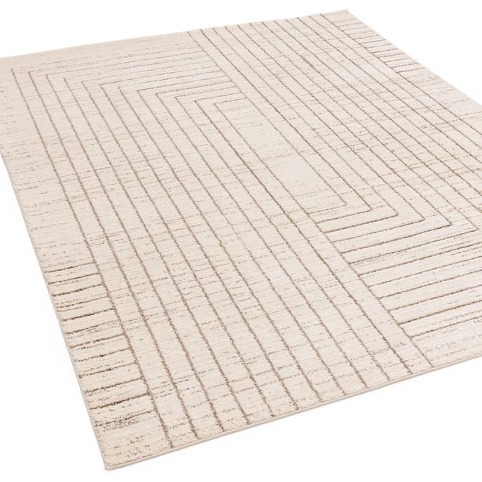 Asiatic Oslo Angles Rug OS07 - Cream/Natural