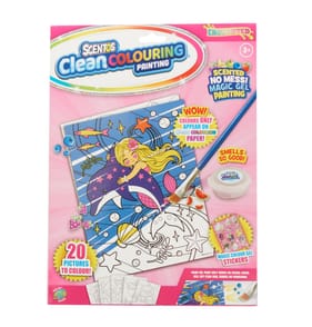 Scentos Clean Colouring Painting Set - Mermaid