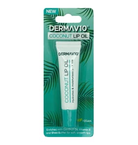 Dermav10 Lip Oil - Coconut