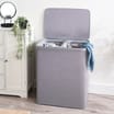 Utility Double Laundry Basket