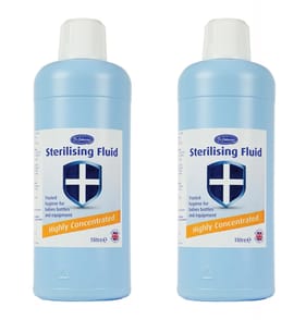 Dr Johnson's Sterilising Fluid 1L x2