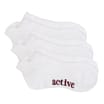 Active By Originals Ladies Cushion Invisible Trainer Socks