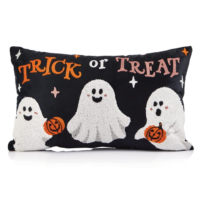 Haunted House Trick Or Treat Cushion