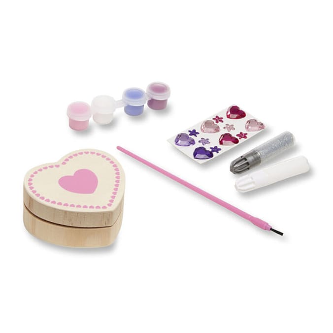 Melissa & Doug Wooden Heart Box