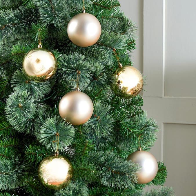 Festive Feeling 10cm Christmas Bauble 6 Pack