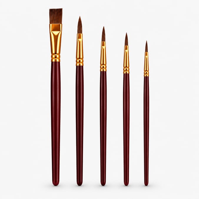 Colvin & Co Artists Paintbrush 25 Pack
