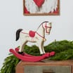 Festive Feeling Alpine Woods Christmas Rocking Horse