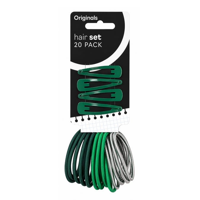 Originals Hair Clips & Bobble Set