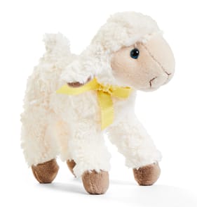 Hoppy Easter Lamb Plush - Yellow