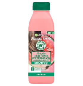 Garnier Ultimate Blends Plumping Hair Food Watermelon Shampoo for Fine Hair 530ml