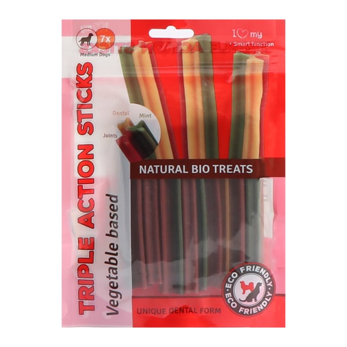 I Love My Pets Triple Action Sticks 175g
